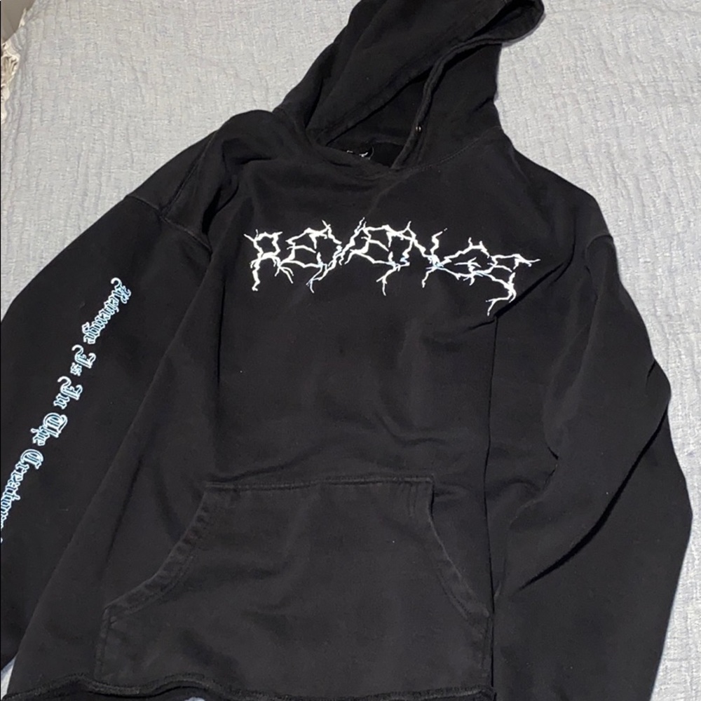 Revenge x ski mask “confederation” hoodie